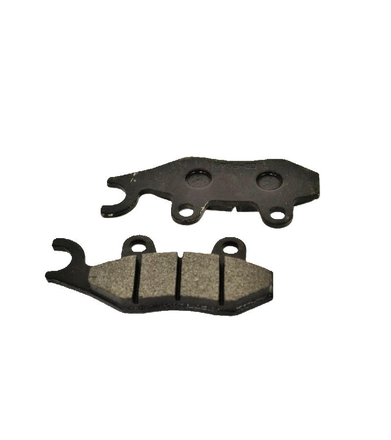 Leffert brake pad/shoe right front (2 pieces)