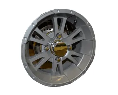 [FMO-7052] 12 inch, 8j ATV velg grijs achter (V3)