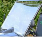 [FMO-5010] Polycarbonaat voorruit PETG